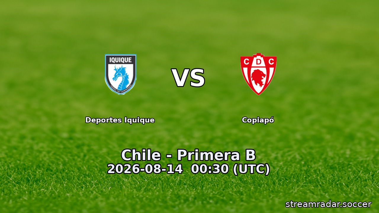 Deportes Iquique vs Copiapó