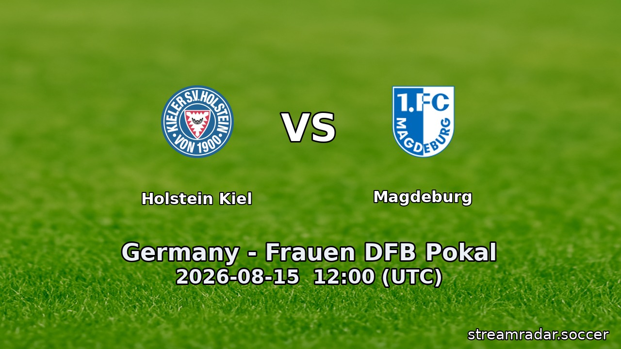 Holstein Kiel vs Magdeburg