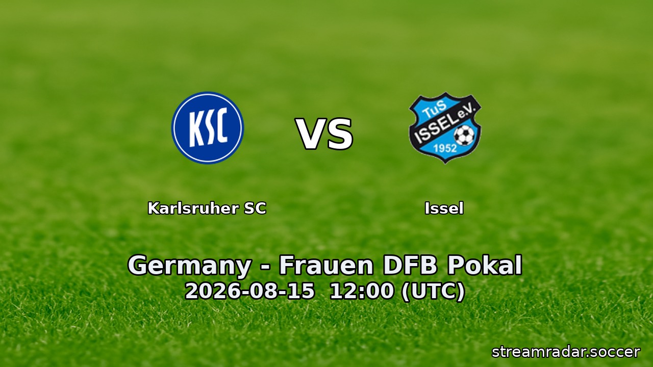 Karlsruher SC vs Issel
