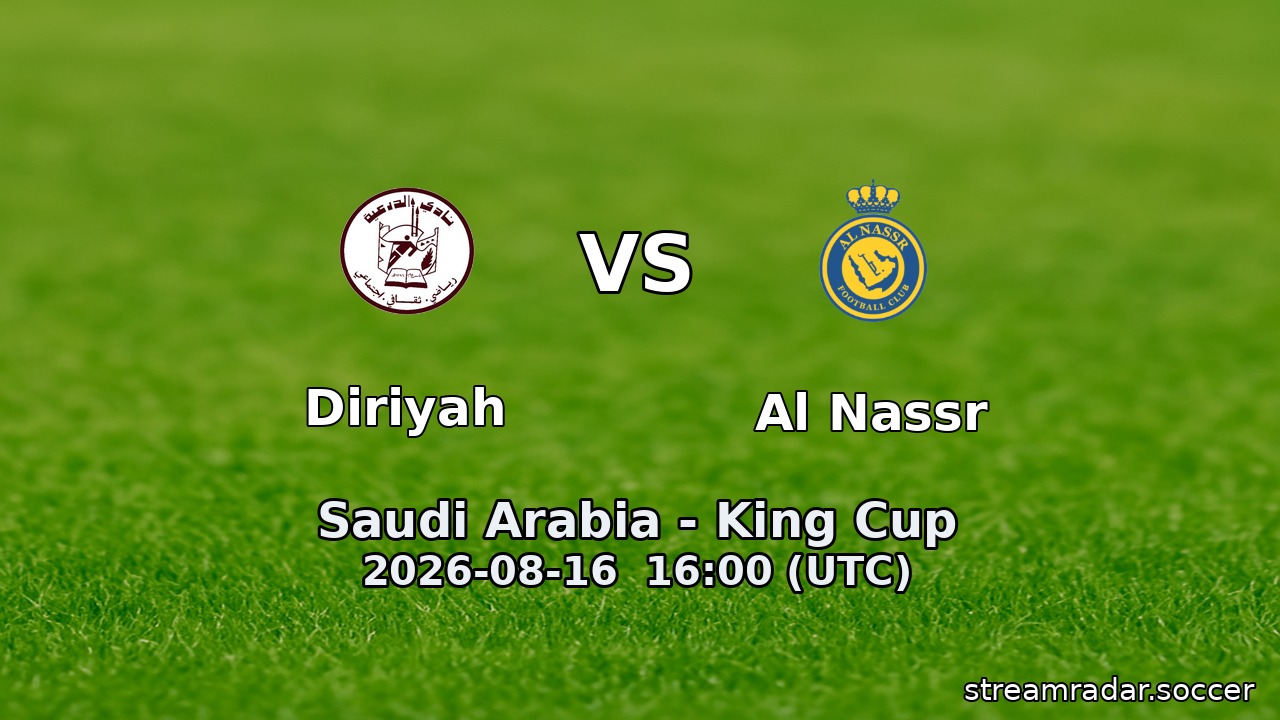 Diriyah vs Al Nassr
