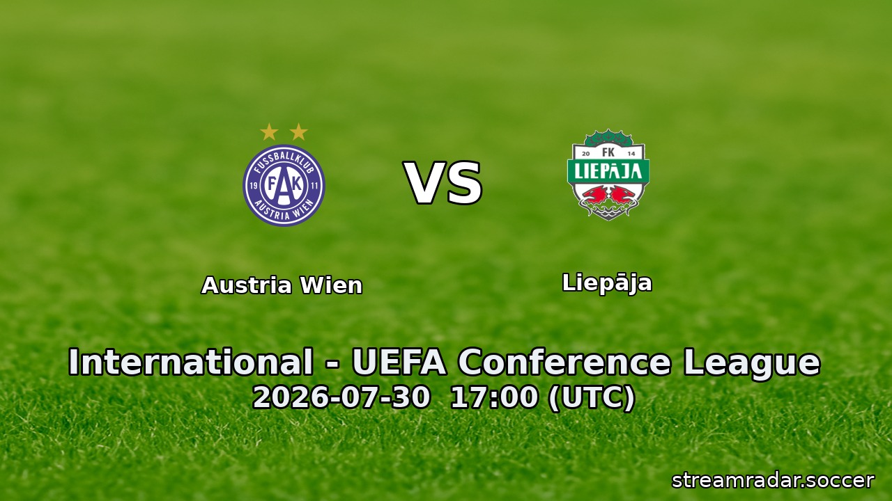 Austria Wien vs Liepāja