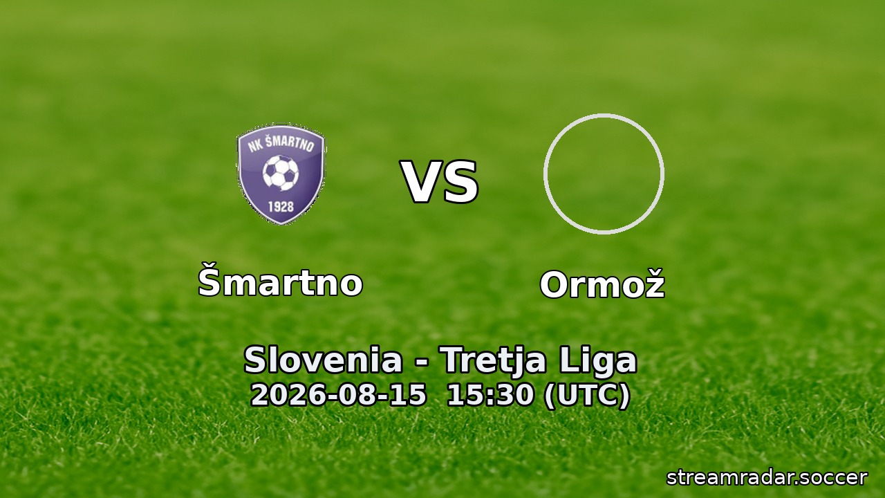 Šmartno vs Ormož