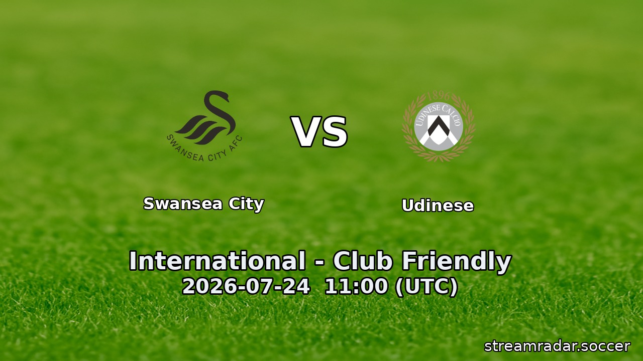 Swansea City vs Udinese