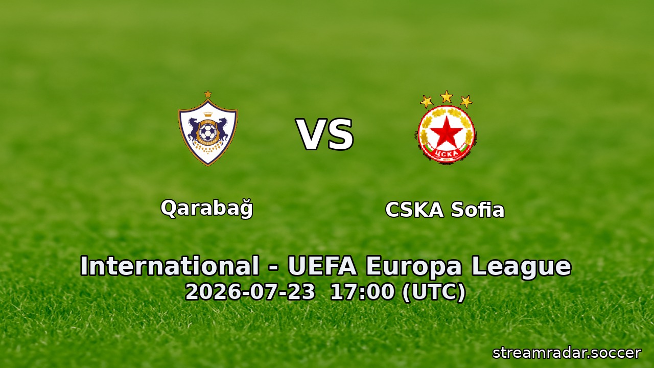 Qarabağ vs CSKA Sofia