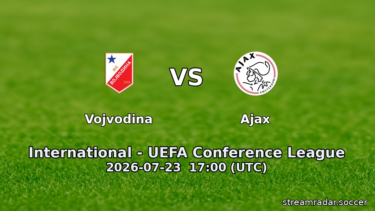 Vojvodina vs Ajax