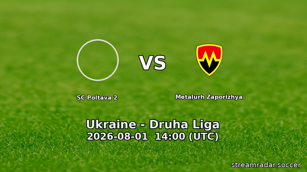 SC Poltava 2 vs Metalurh Zaporizhya