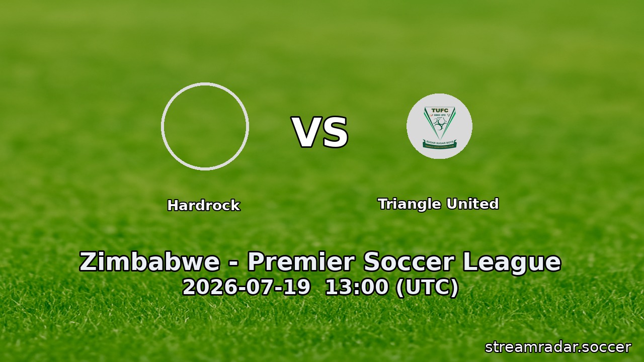 Hardrock vs Triangle United
