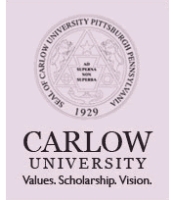 Carlow University logo